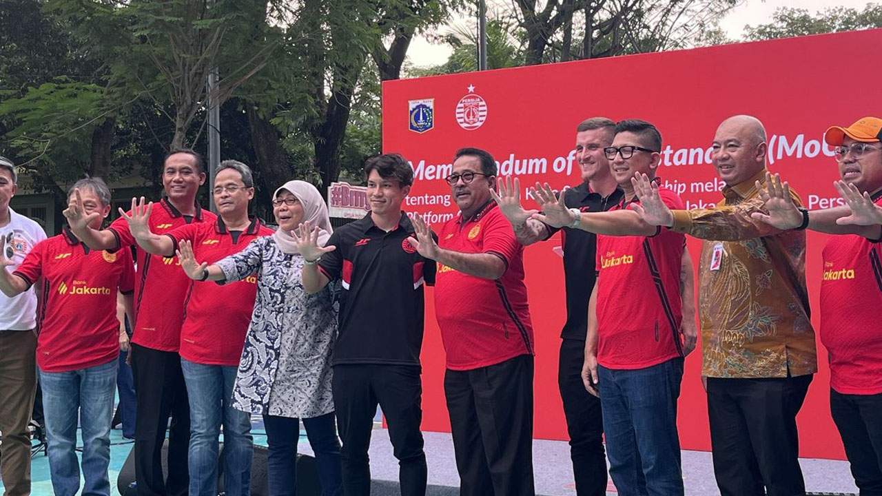 Bank Jakarta Resmi Jadi Sponsor Persija