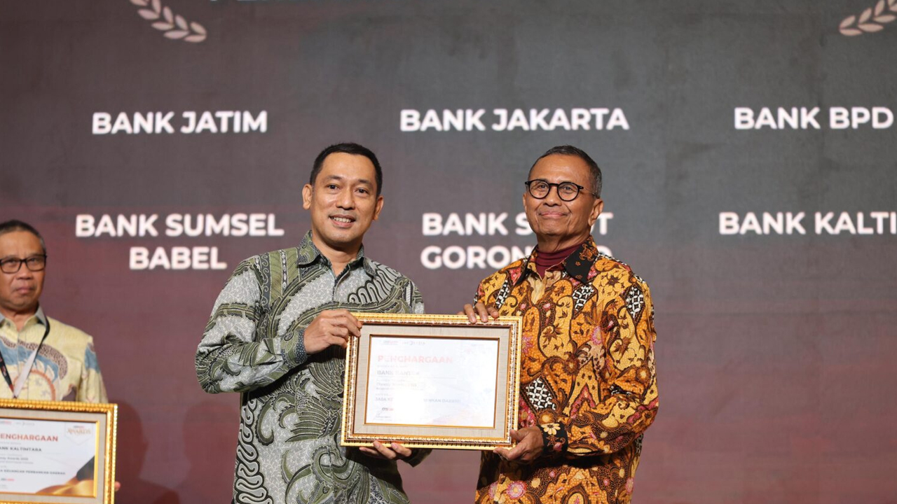 Disway Award 2025 Bank Banten Raih Perhargaan Perbankan Daerah Terpopuler